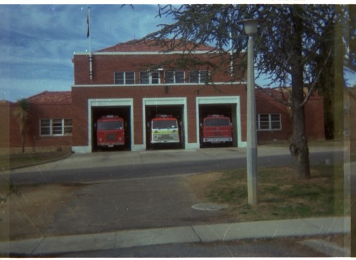 Forrest Fire Station in the 70's