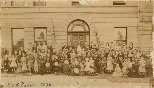 Pupils of Loreto Mary's Mount and Loreto College Dawson Street, 1876