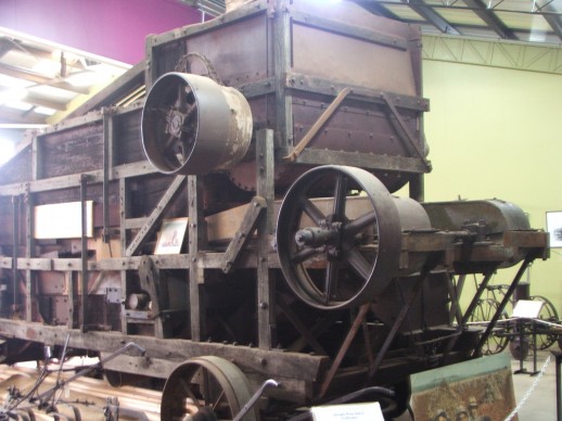 Youngs Thresher, the first such machine to be designed and built in Australia