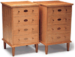 Linda's cabinets in the Wood Design Collection.