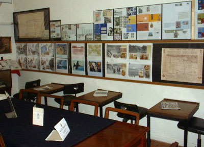 Lecture room and library