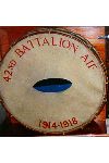 42nd Australian Infantry Battalion, AIF, WWI Drum