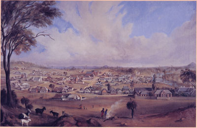 View of Ipswich from Limestone Hill
