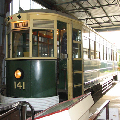 Single deck bogie tram - MTT No. 141