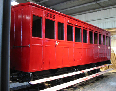 Six wheeled passenger coach - LWR No. AB1