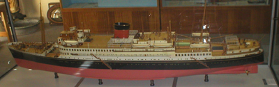 Model of HMAS Kanimbla