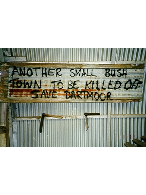 Save Dartmoor&#039; Sign