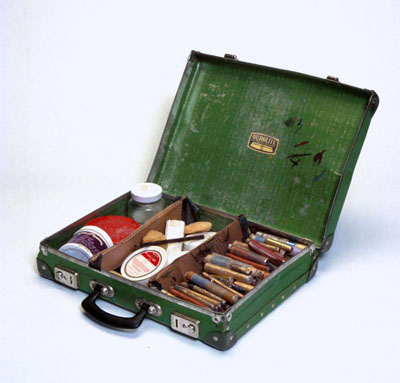 Split Enz make-up case