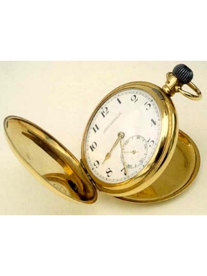 Gold pocket watch presented to John Curtin by Labor friends