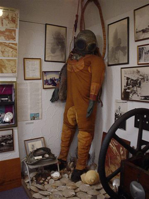 Pearl Divers Suit, Helmet and Boots