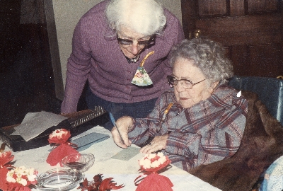 Agnes Laura Randell & daughter Doris