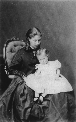 Jeanette Cullen with son Jack,1869