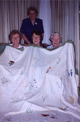 The Hart sisters. Alice, Barbara, Linley and Lorna