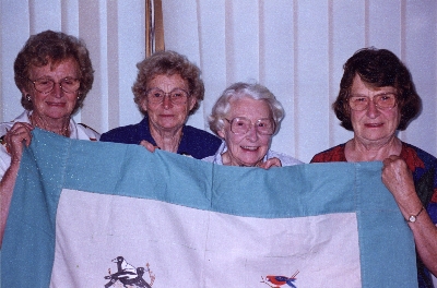 The Hart sisters, Barbara, Alys, Lorna,Linley