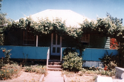The house in Adelong where Mary lived for 60 years