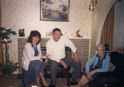 Joan and Stewart McGregor with Florence McGregor