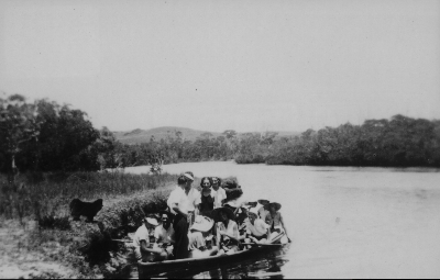 On the Brunswick River 1930s
