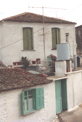 Maria Politis' family home Aghia Paraskevi, 1986